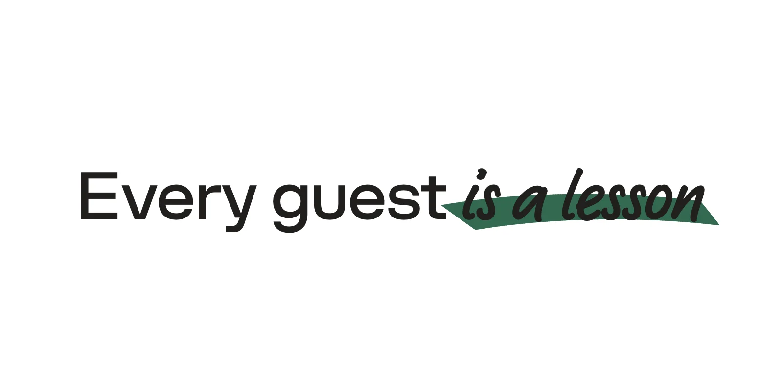 The line in Primary Dark under ink letters